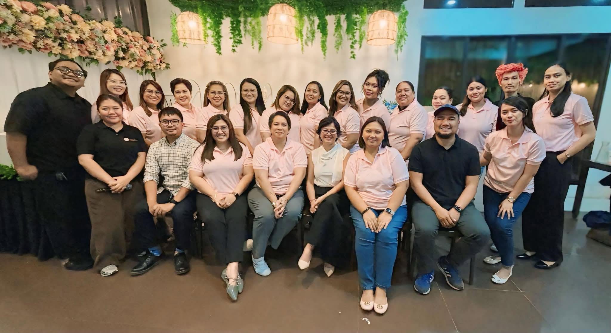 Create and Reach team gathered together