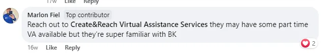 Positive customer comment about Create and Reach