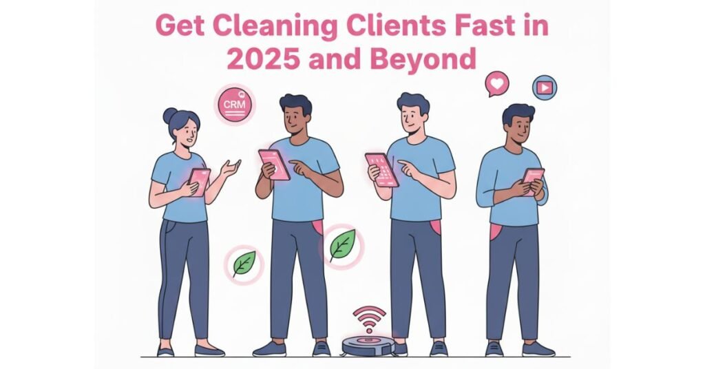 Get Cleaning Clients Fast in 2025 and Beyond